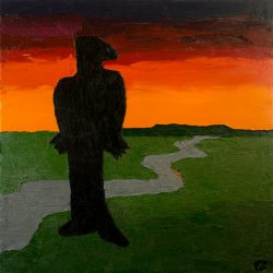Last of the Blue Ridge, Brent Pruitt, oil on canvas, 24" x 24", 2010