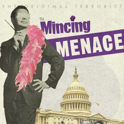 The Mincing Menace. Brent Pruitt, collage/assemblage, 2016